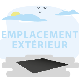 Emplacement extérieur